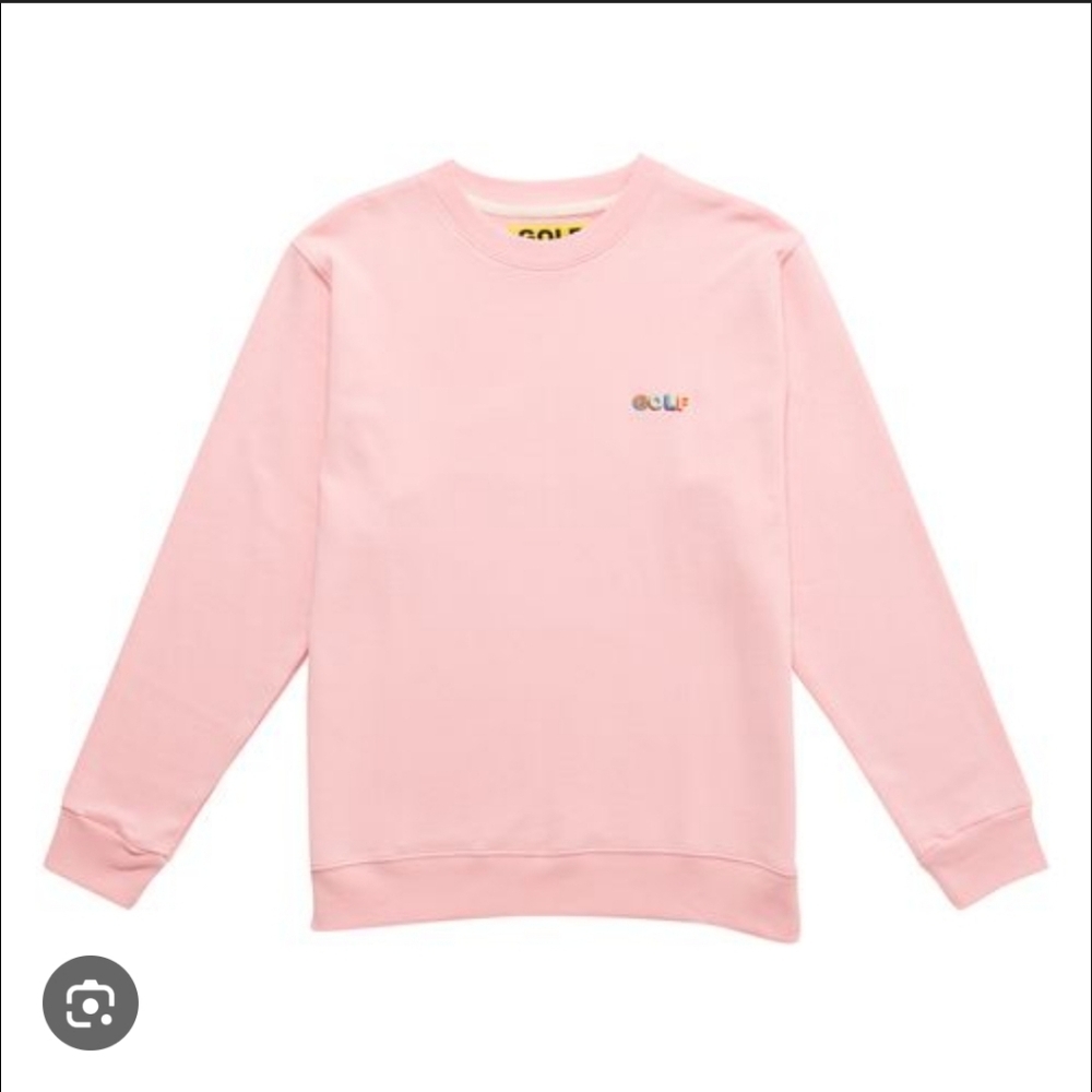 Golf Wang X Tyler The Creator Pink Crewneck Sweater
